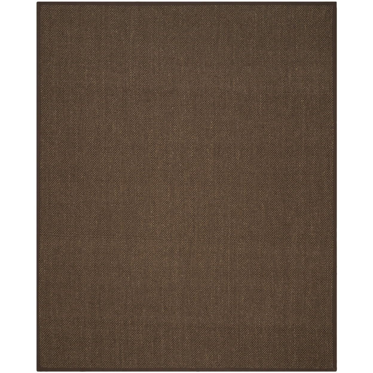 SAFAVIEH Natural Fiber Juniper Border Sisal Area Rug, Brown, 9' x 12'
