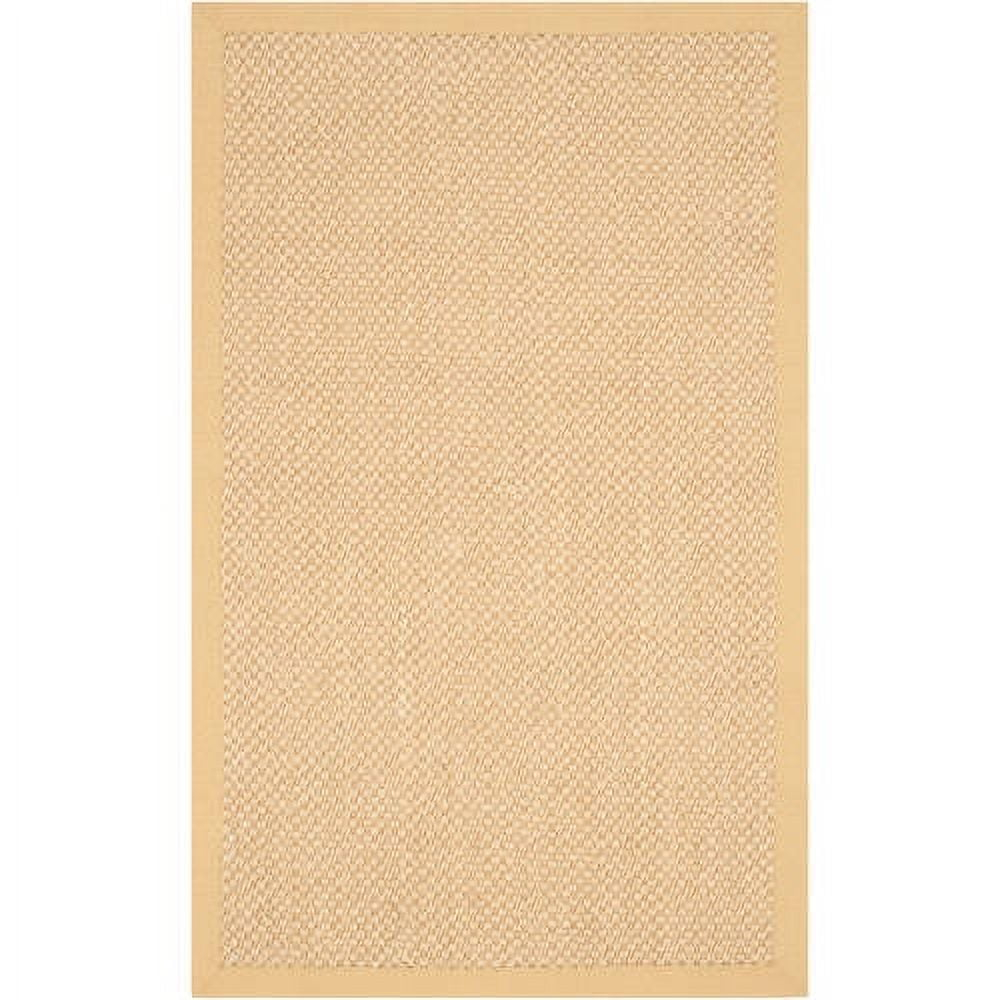Natural Fiber NF443 Power Loomed Accent Rug - Maize/Wheat - 2'6"x4' - Safavieh.