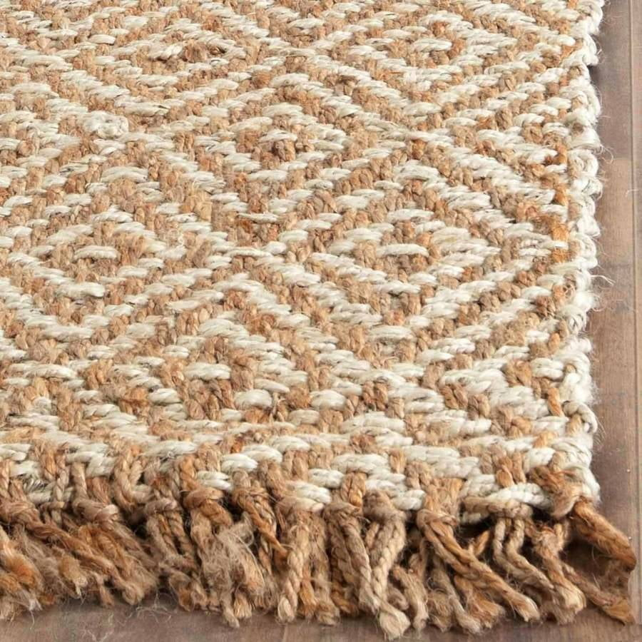 Natural Fiber NF450 Hand Woven Indoor Accent Rug - Natural/Ivory - 2'6"x4' - Safavieh.