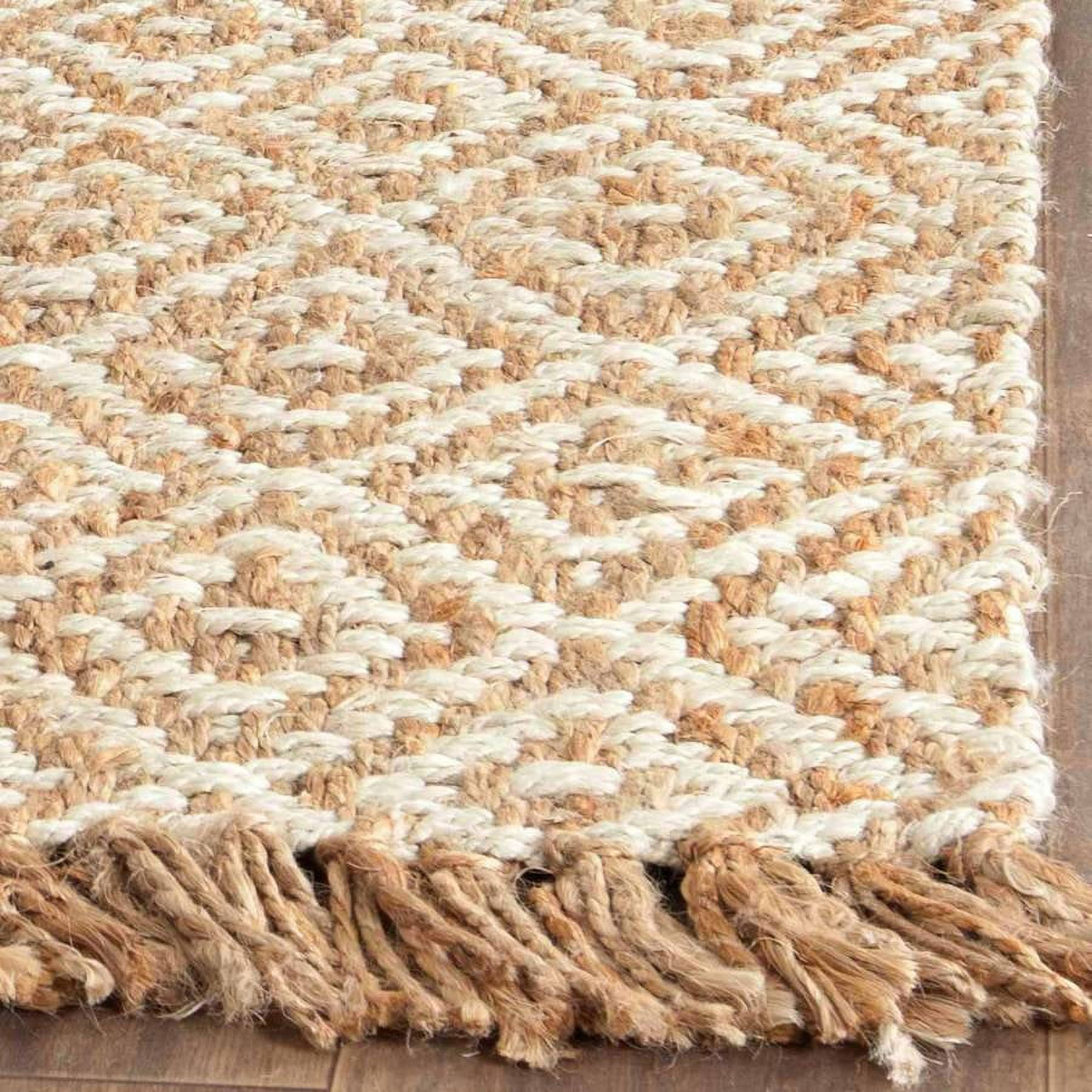 Natural Fiber NF450 Hand Woven Area Rug - Natural/Ivory - 3'x5' - Safavieh.