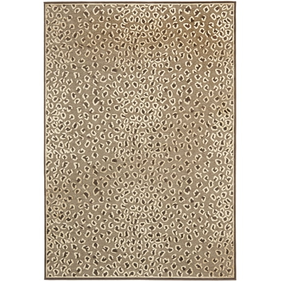 SAFAVIEH Paradise Ronnie Bordered Area Rug, Beige/Brown, 8' x 10'