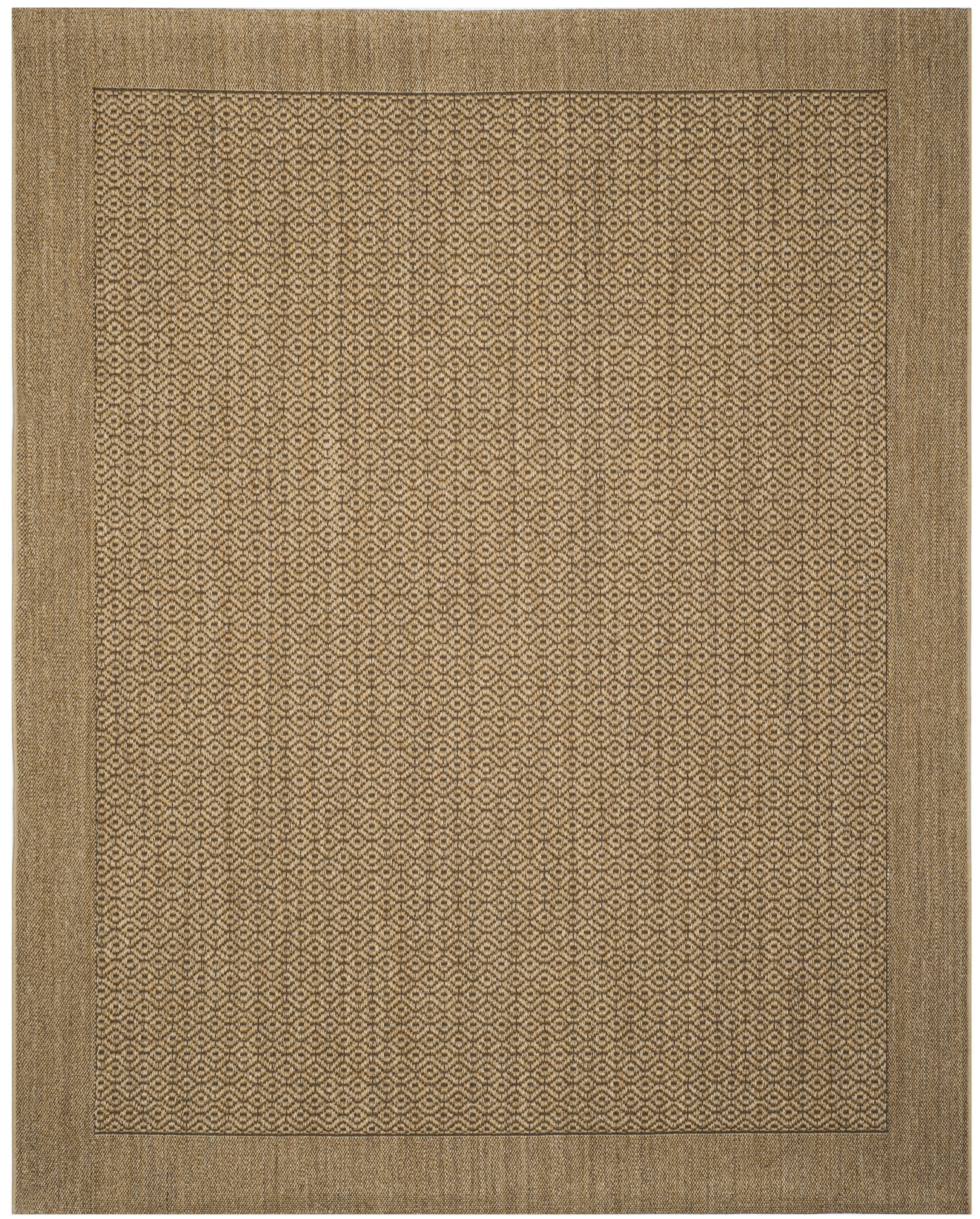 SAFAVIEH Palm Beach Jannine Geometric Area Rug, Natural, 9' x 12'
