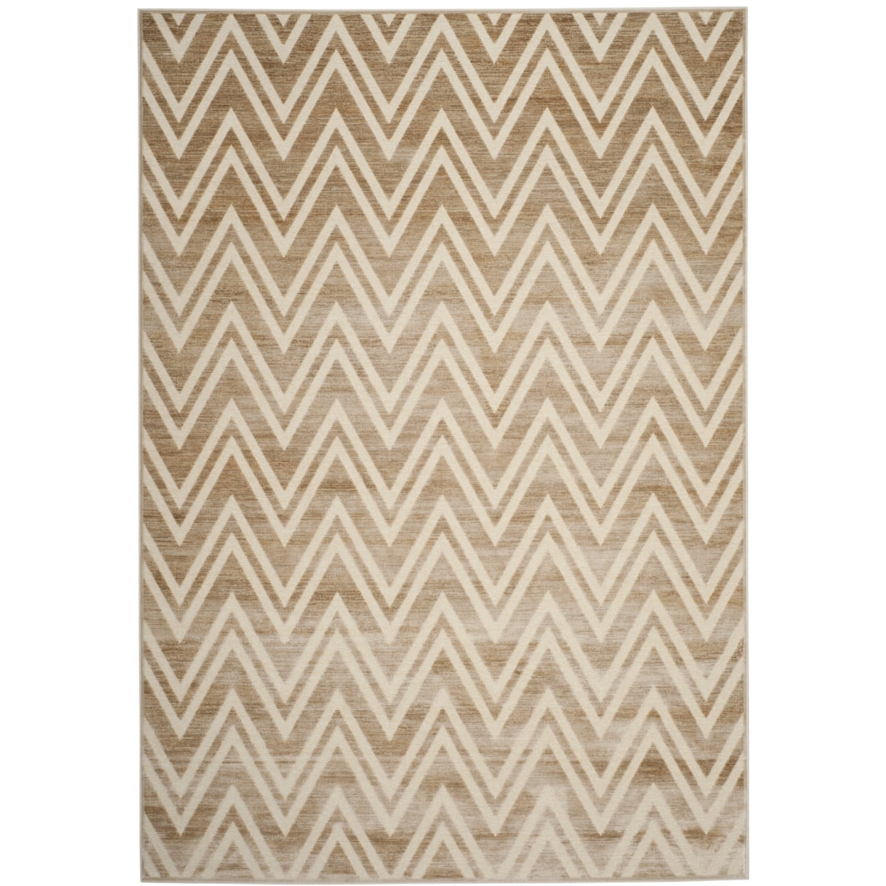 SAFAVIEH Paradise Bernadine Zigzag Stripes Area Rug, Stone, 8' x 11'2"