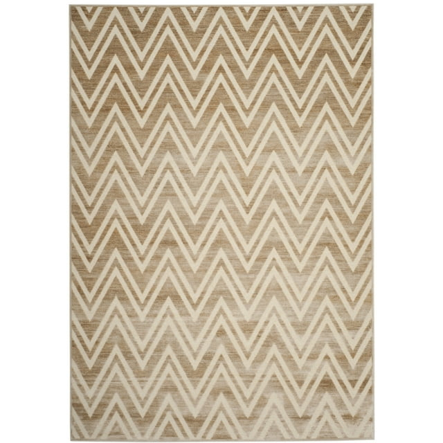 SAFAVIEH Paradise Bernadine Zigzag Stripes Area Rug, Stone, 8' x 11'2"