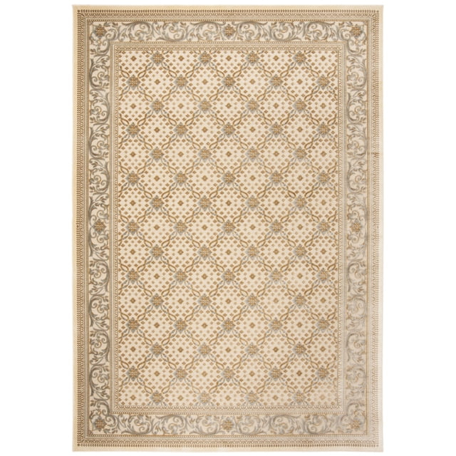 SAFAVIEH Paradise Jonette Geometric Floral Area Rug, Cream, 8' x 11'2"