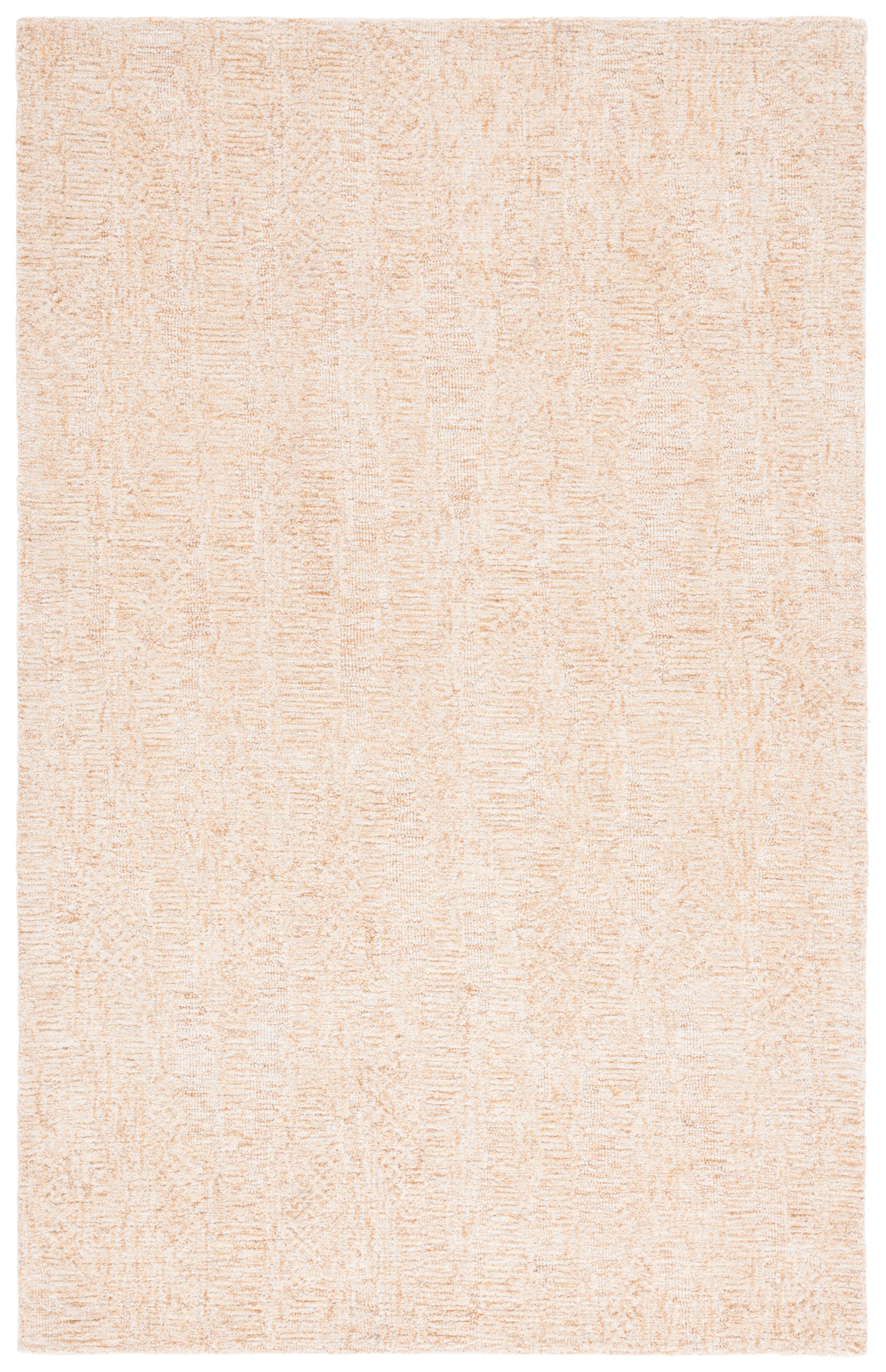 SAFAVIEH Pine Miraj Solid Area Rug, Rust/Ivory, 5' x 8'