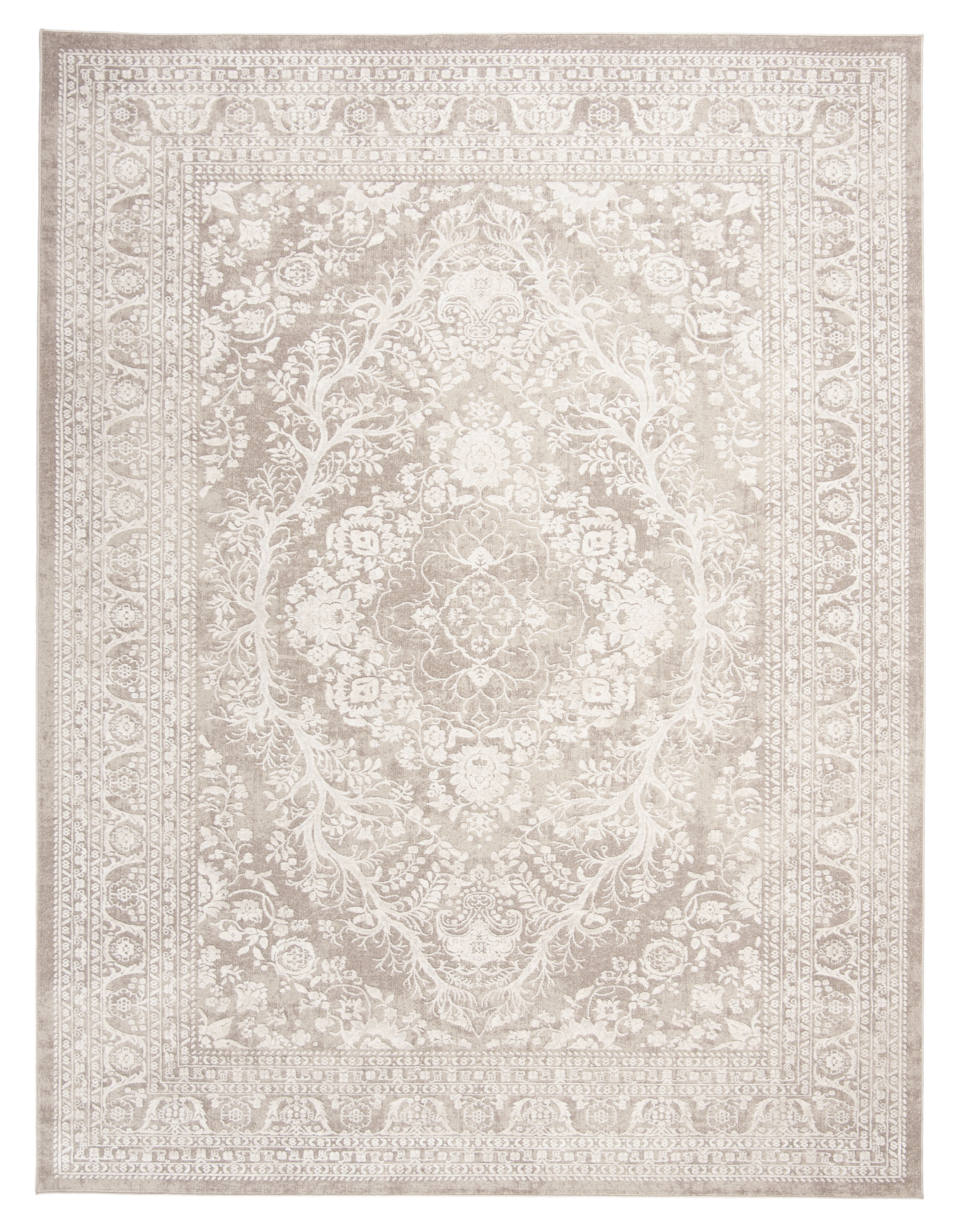 SAFAVIEH Reflection Alayna Traditional Area Rug, Beige/Cream, 10' x 14'
