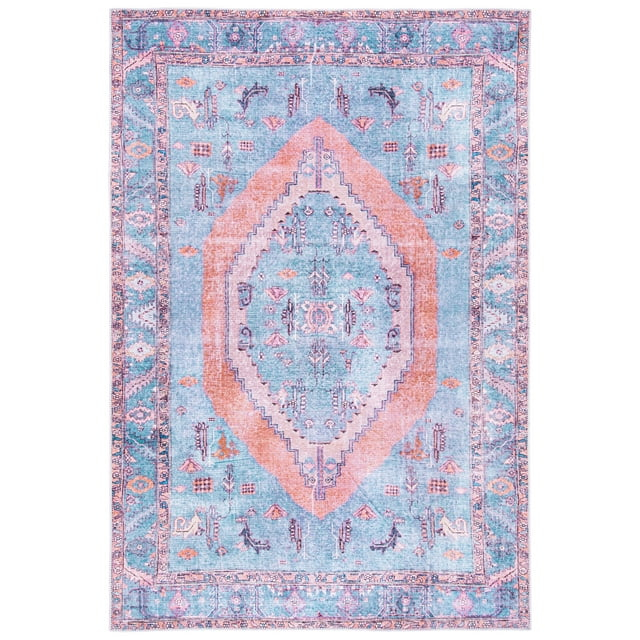 SAFAVIEH Serapi Collection SEP356J Light Blue / Beige Rug