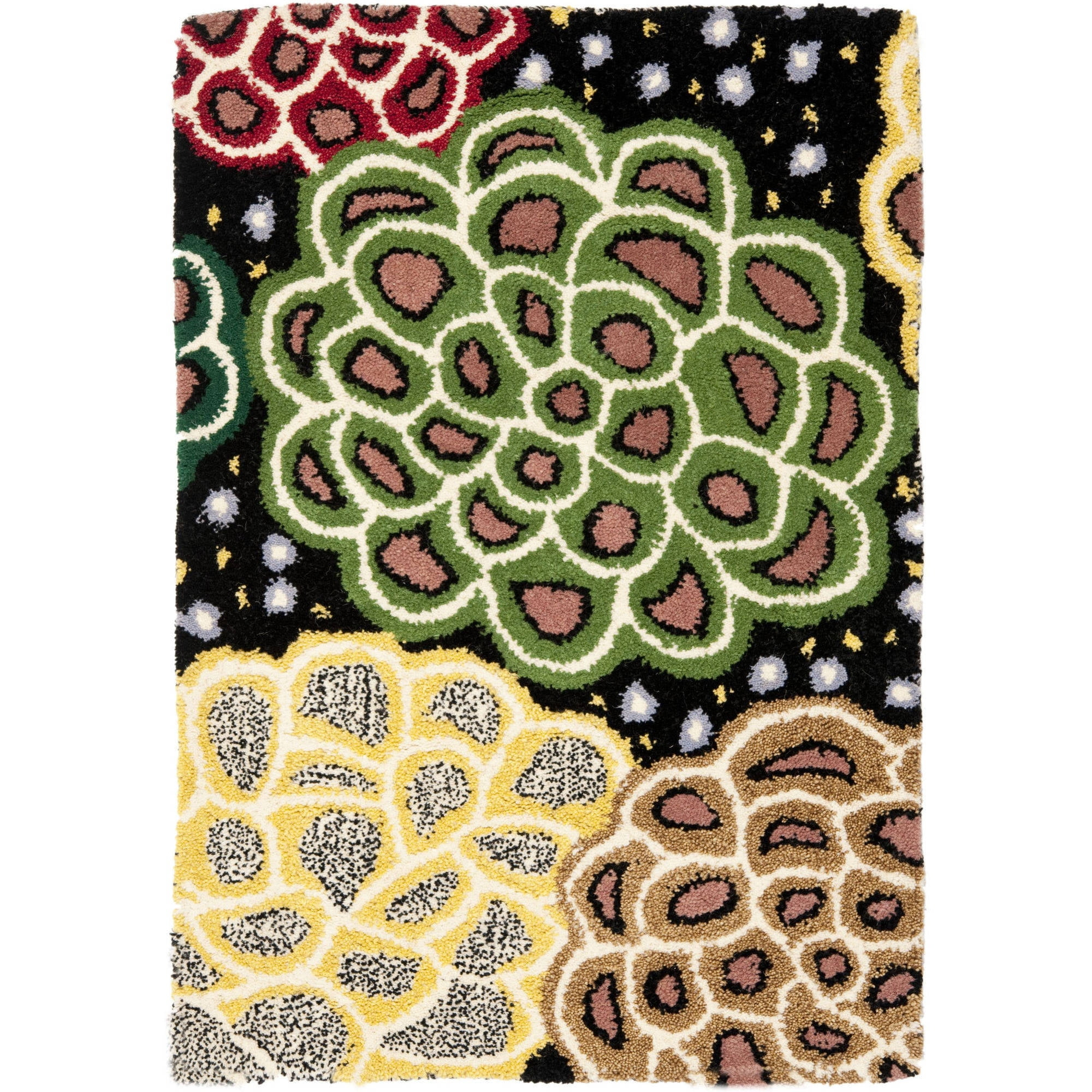 Soho SOH819 Hand Tufted Accent Contemporary Accent Rug - Black - 2' X 3' - Safavieh.