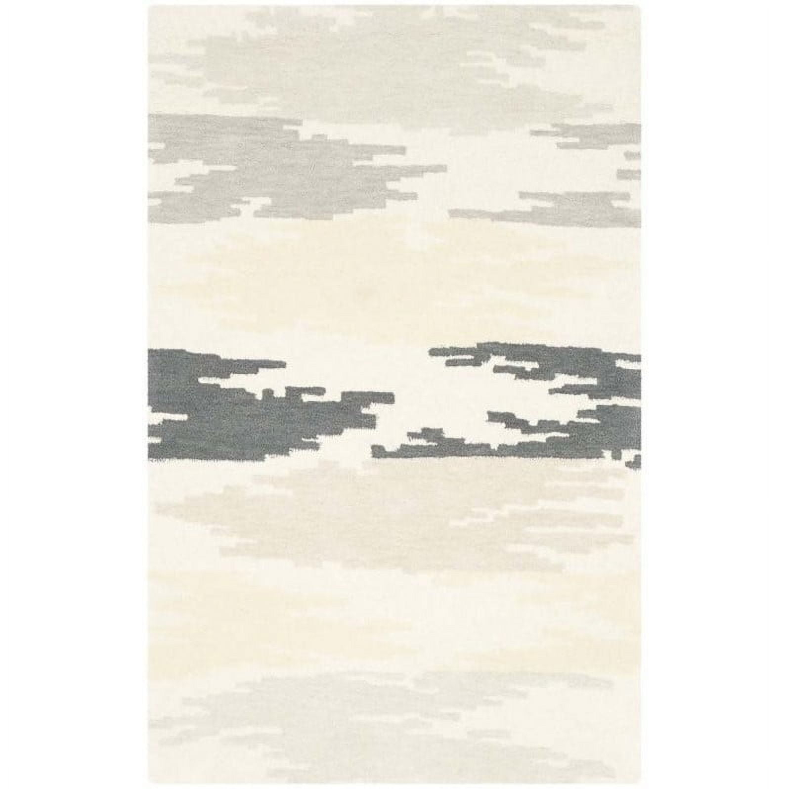 Soho SOH336 Hand Tufted Area Rug - Ivory/Grey - 3'6"x5'6" - Safavieh.