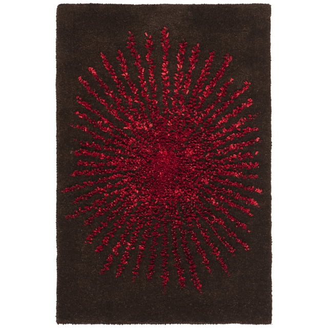 Soho SOH712 Hand Tufted Indoor Accent Rug - Brown/Multi - 2'x3' - Safavieh.