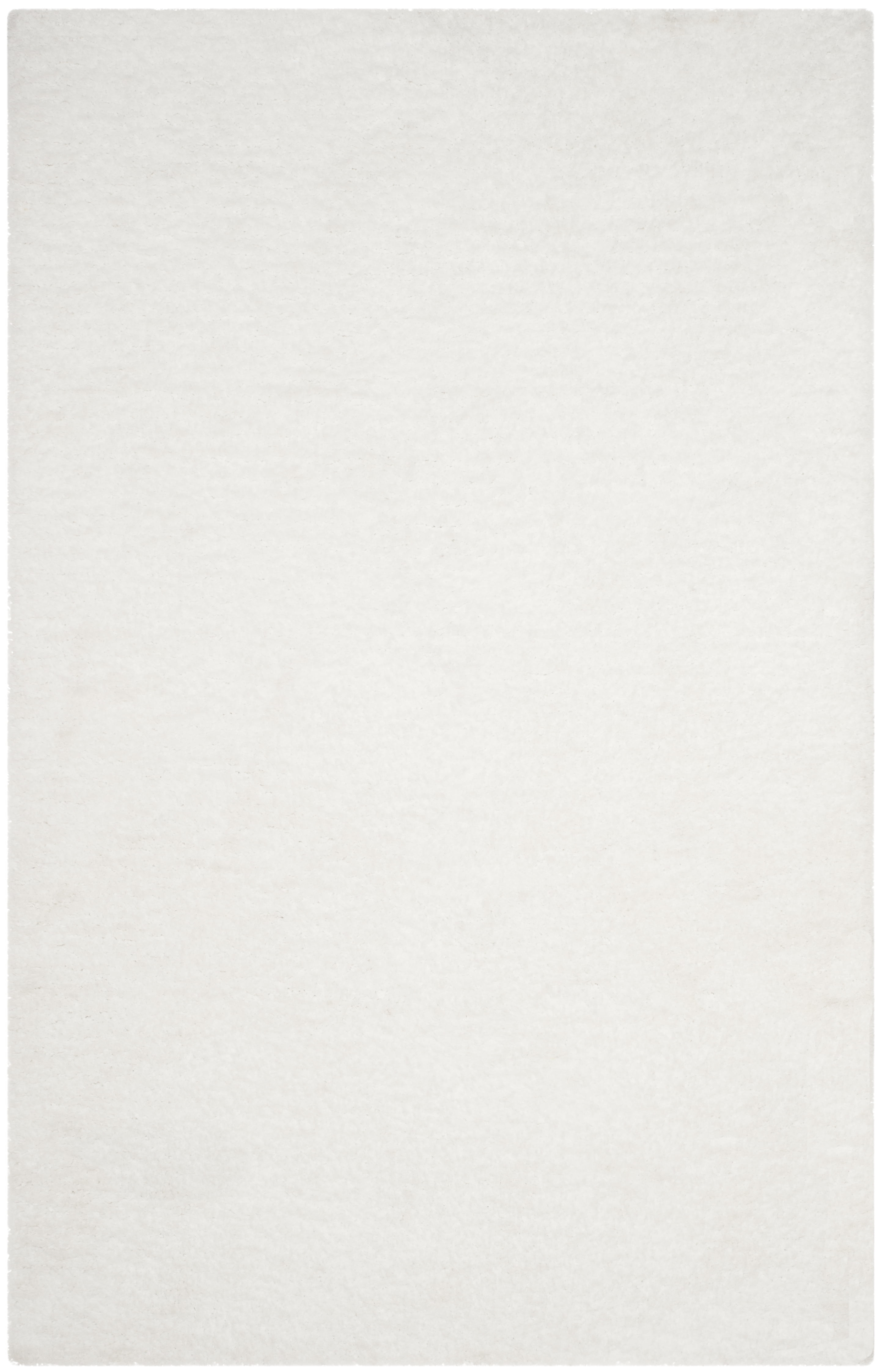 Sheep Shag SSG120 Hand Woven Area Rug - Ivory - 6'x9' - Safavieh.