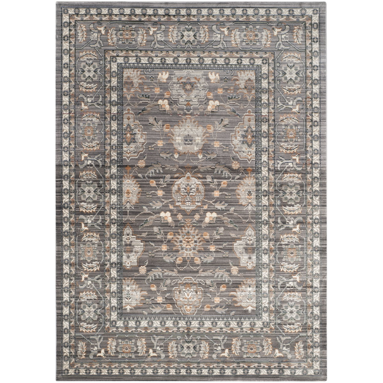 Valencia VAL112 Power Loomed Indoor Area Rug - Mauve/Mauve - 4'x6' - Safavieh