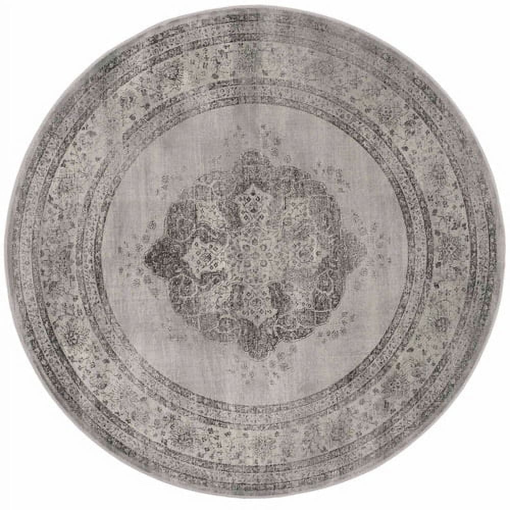 Vintage VTG158 Power Loomed Indoor Accent Rug - Grey/Multi - 2'7"x4' - Safavieh.