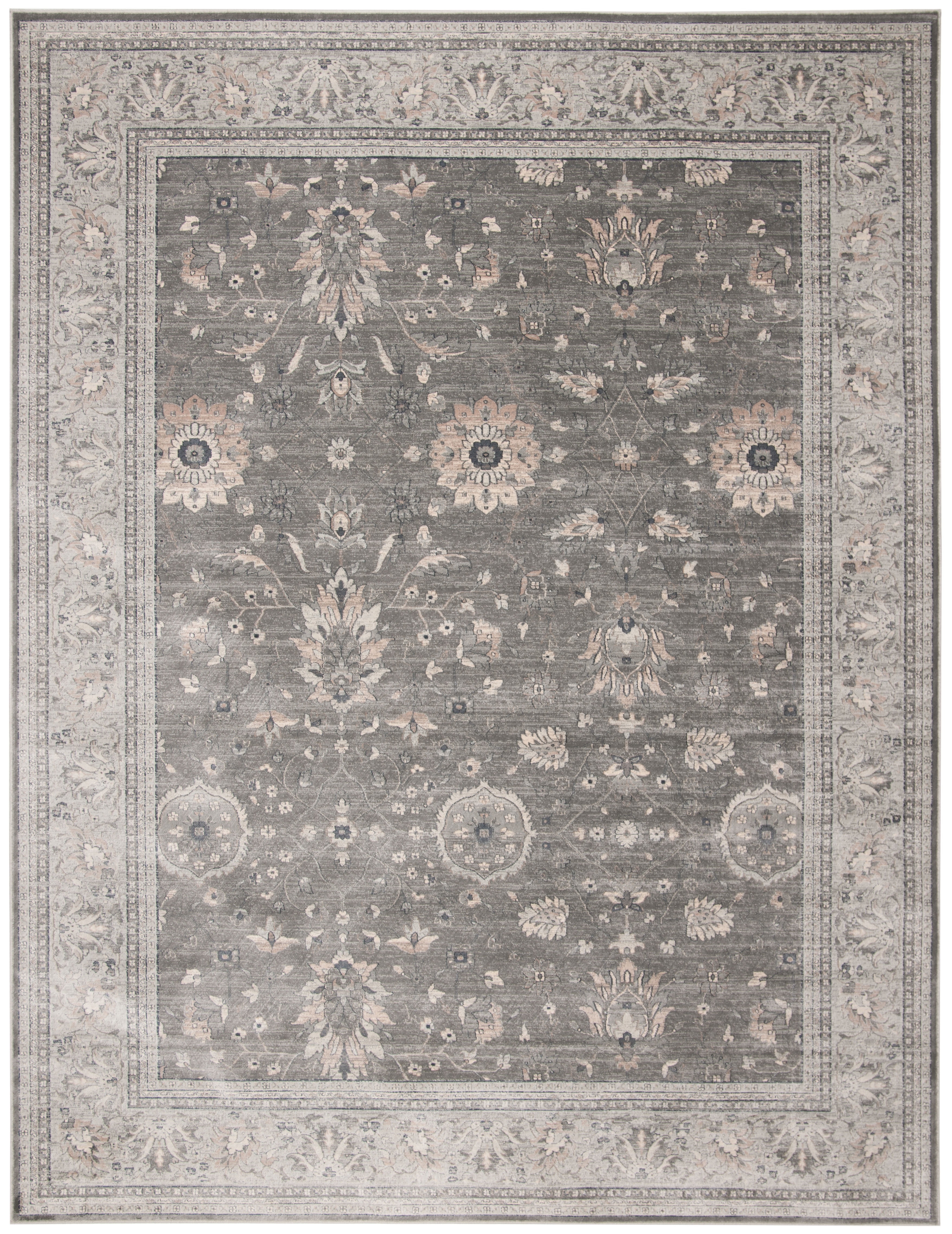 SAFAVIEH Vintage Hiren Oriental Area Rug, Grey/Beige, 8' x 10'