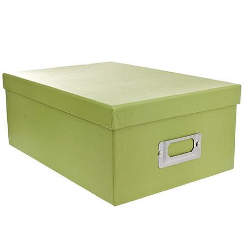 SAGE-GREEN Archival STORAGE Photo Box by Pioneer - 4x6