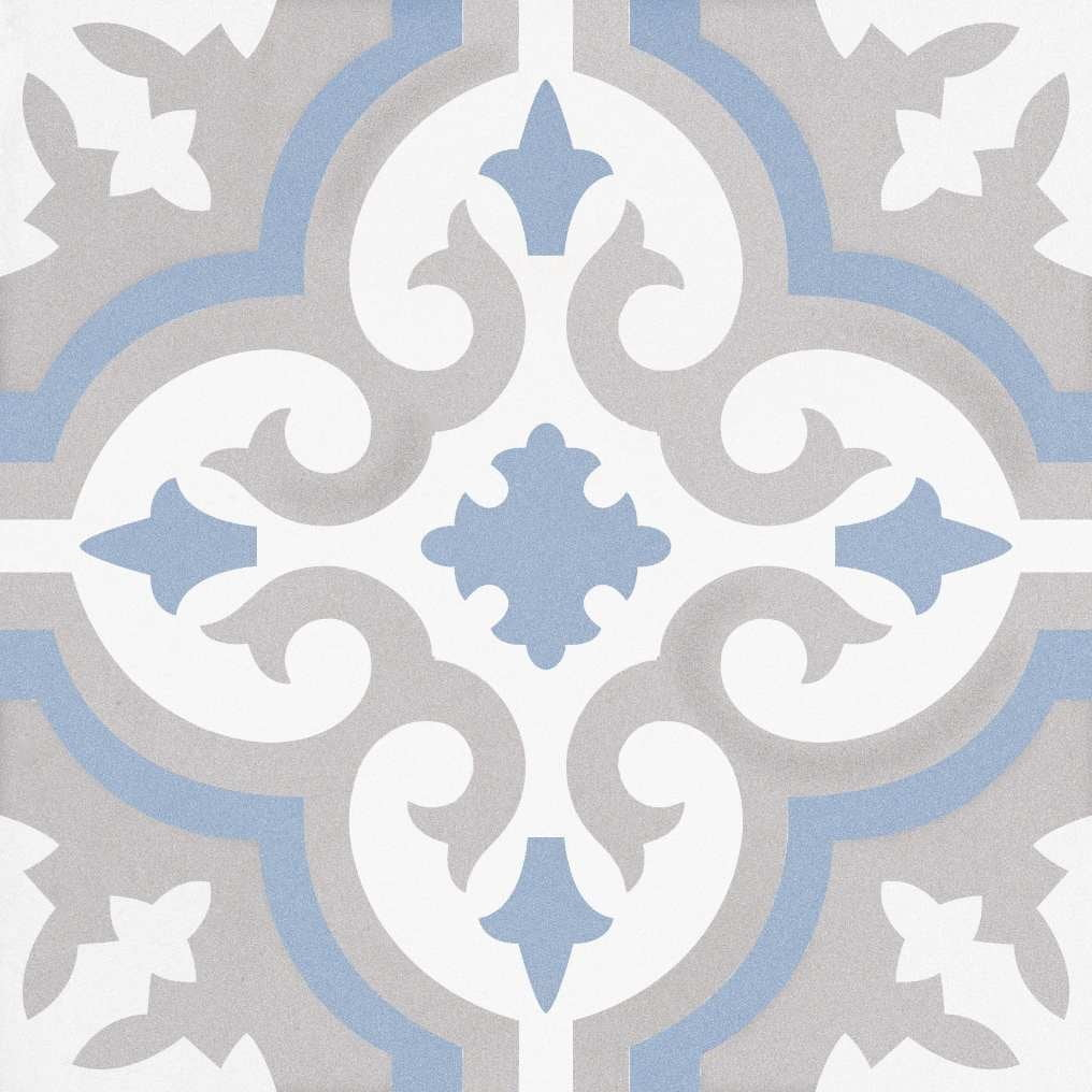 SAMPLE-Bliss 8" x 8" Porcelain Spanish / Moroccan Wall & Floor Tile