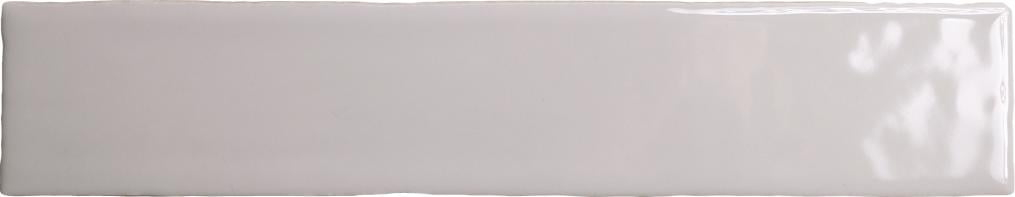 SAMPLE-Compass Dreamy Gray 2-in. x 10-in Subway Glossy Ceramic Wall Tile