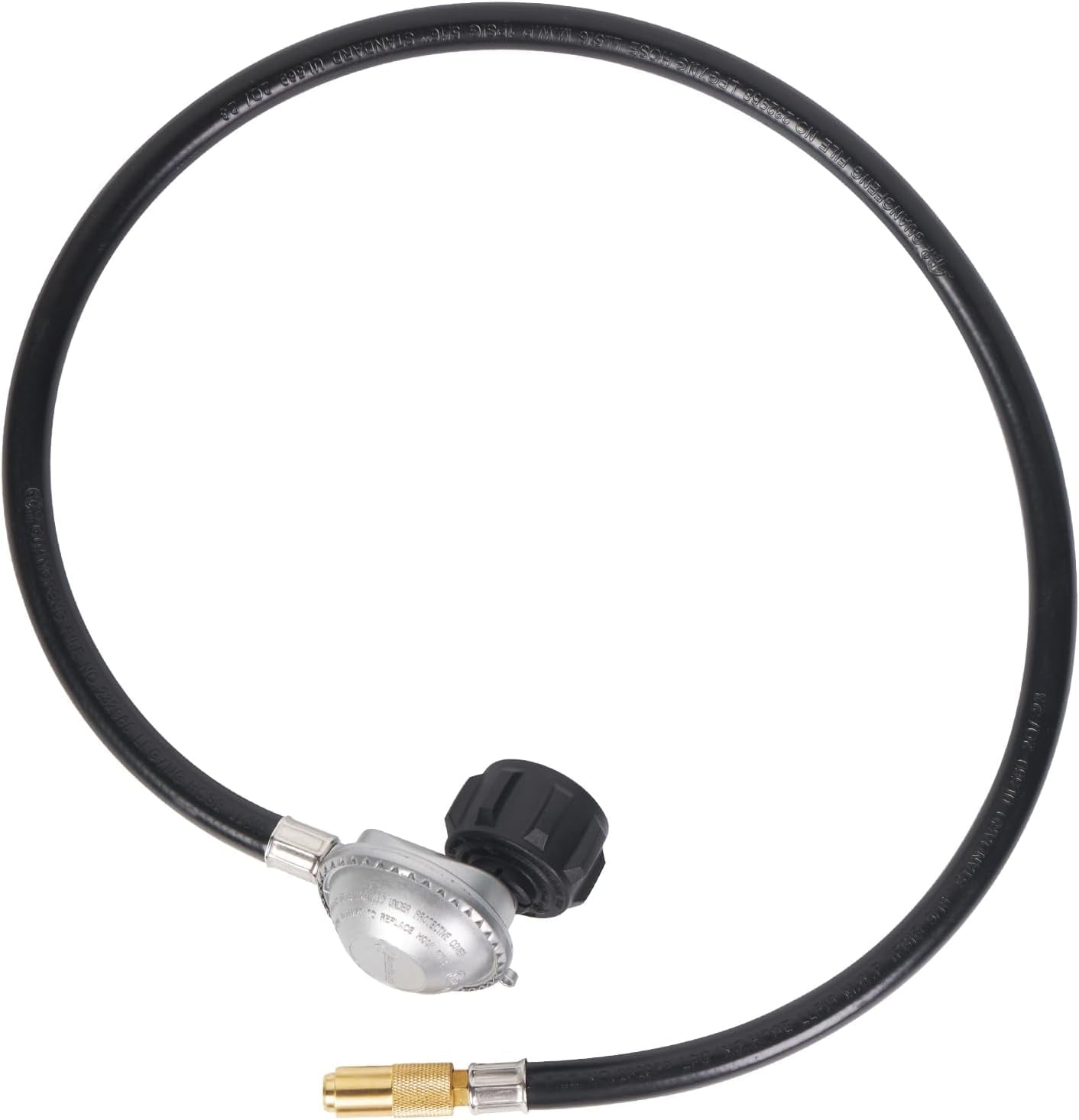 SHINESTAR 3 Feet Propane Adapter Hose with Regulator for Blackstone  Griddle Gas Hose for Propane Tank 1 lb to 20 lb