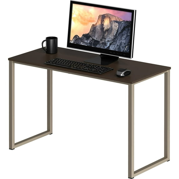 SHW Mission 32 inches office desk, Espresso