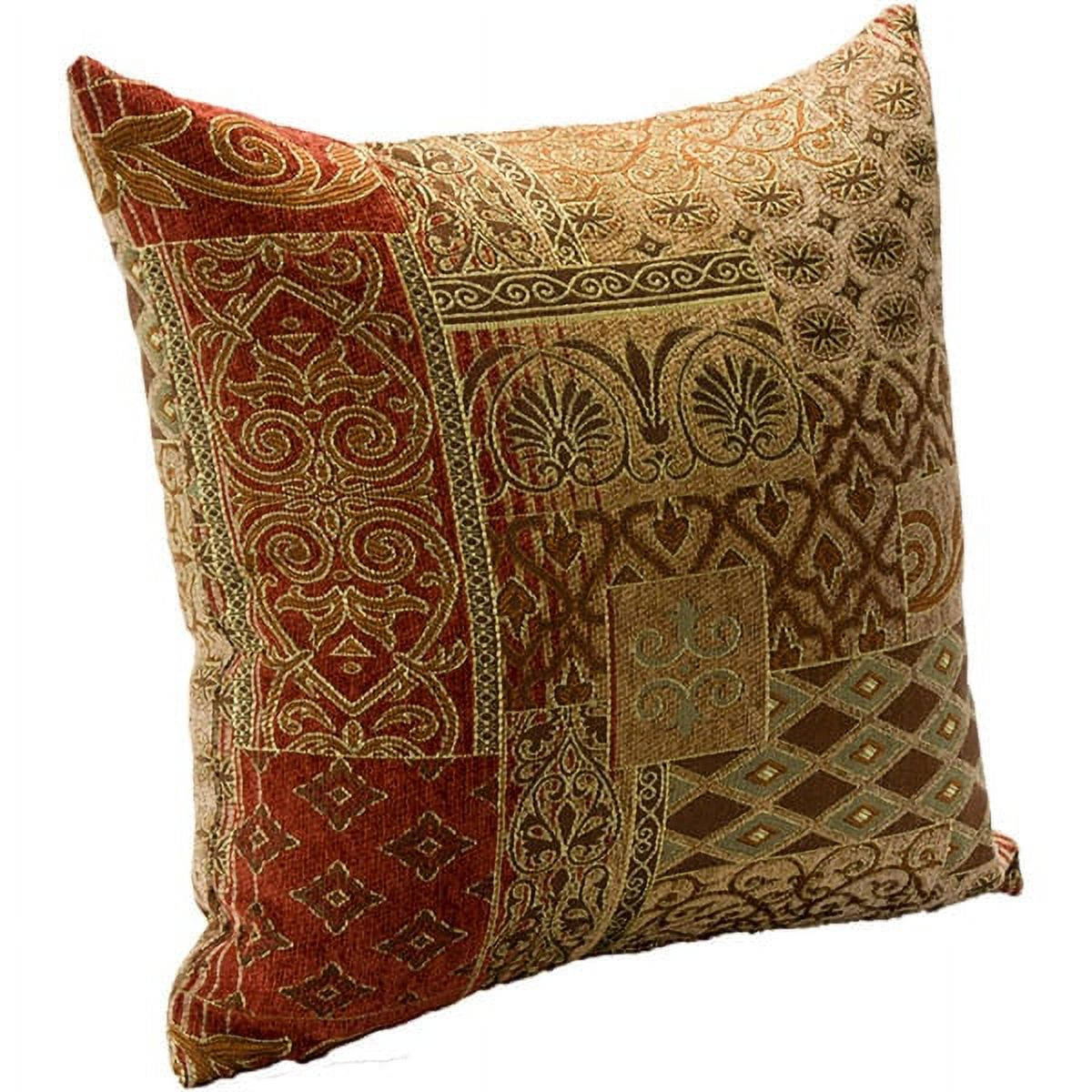 SIScovers  Empress Transitional Designer Throw Pillow with Removable Cover 22" x 22"