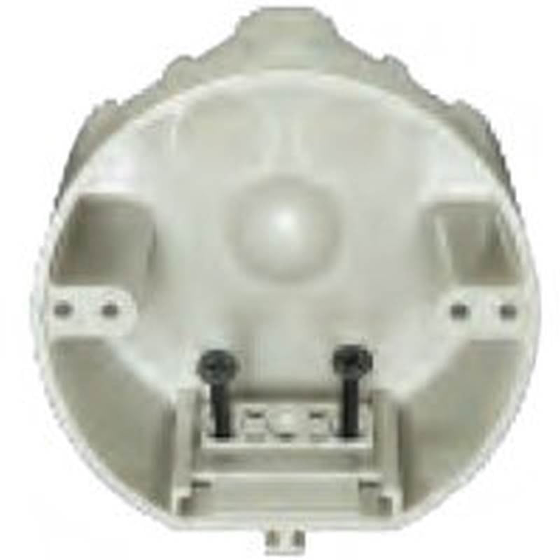 Allied Moulded SliderBox 25 cu in Round Polycarbonate 4 gang Junction Box Beige
