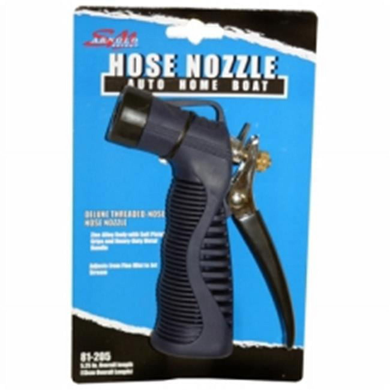SM Arnold SMA-81-205 5.25 in. Heavy Duty Deluxe Threaded Hose Nozzle