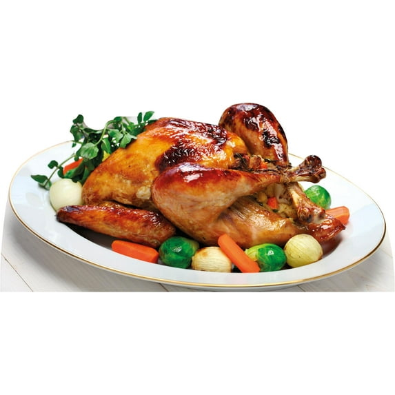 Star Cutouts Thanksgiving Turkey Cardboard Standup