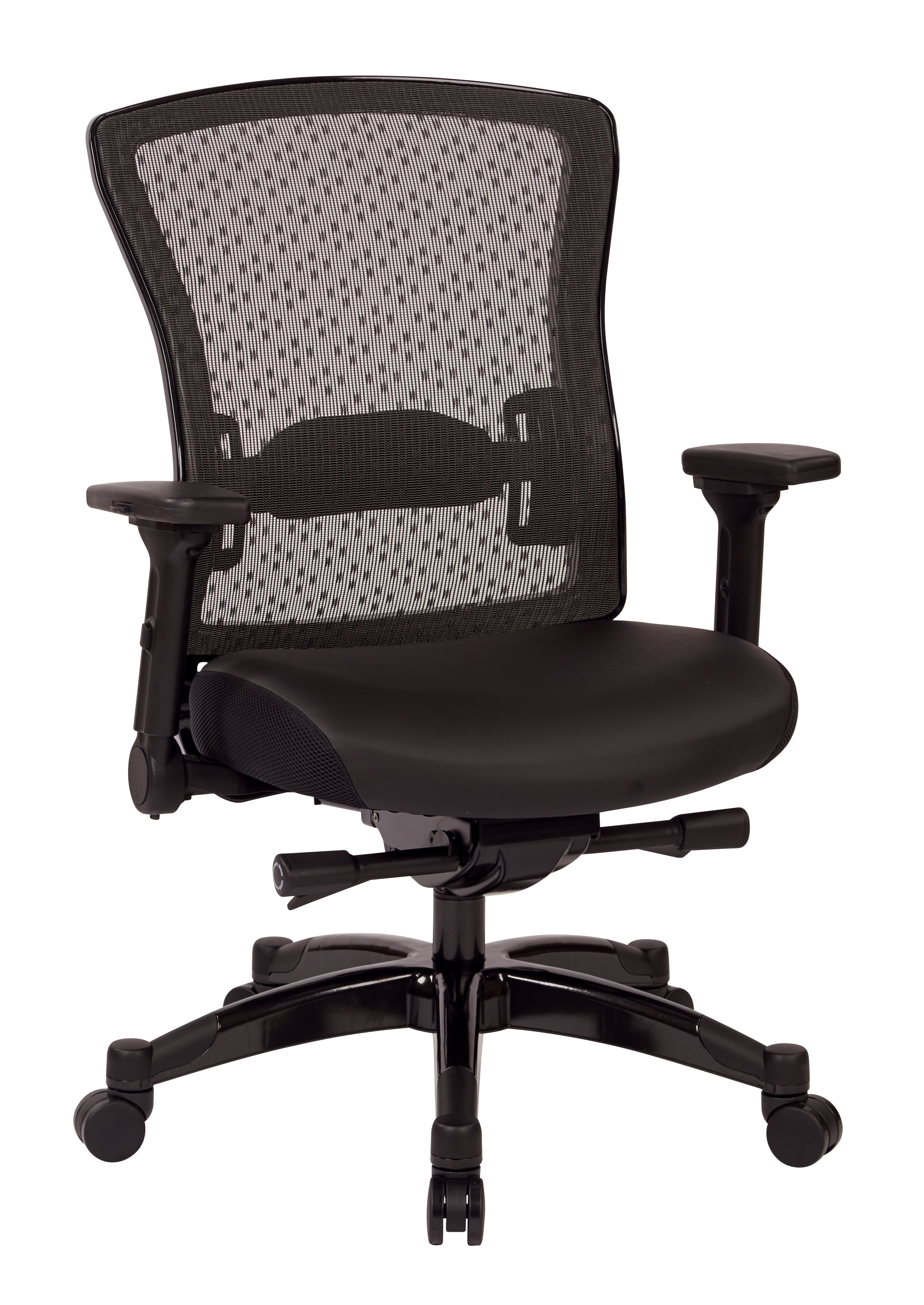SPACE Seating Executive Bonded Leather Back Chair