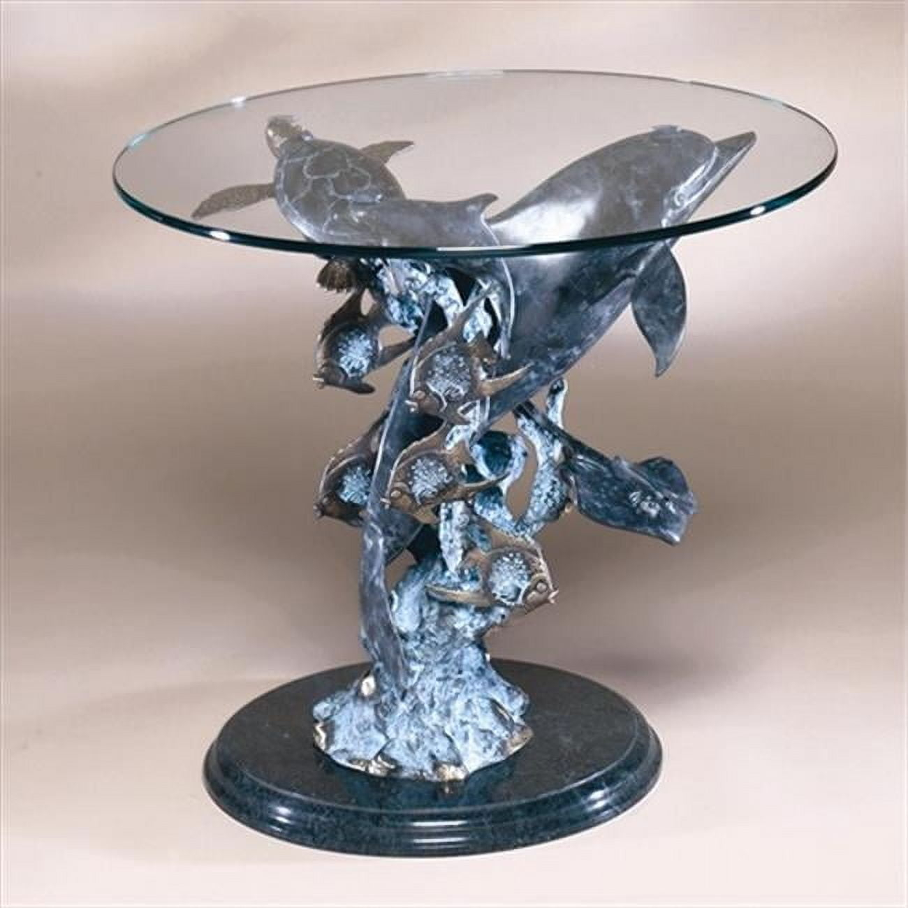 SPI Home 30307 Dolphin Seaworld End Table