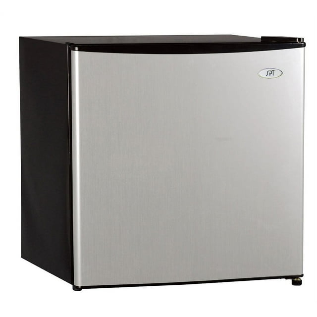 SPT RF-164SSA 1.6 cu. ft. Compace Refrigerator with Energy Star, Black