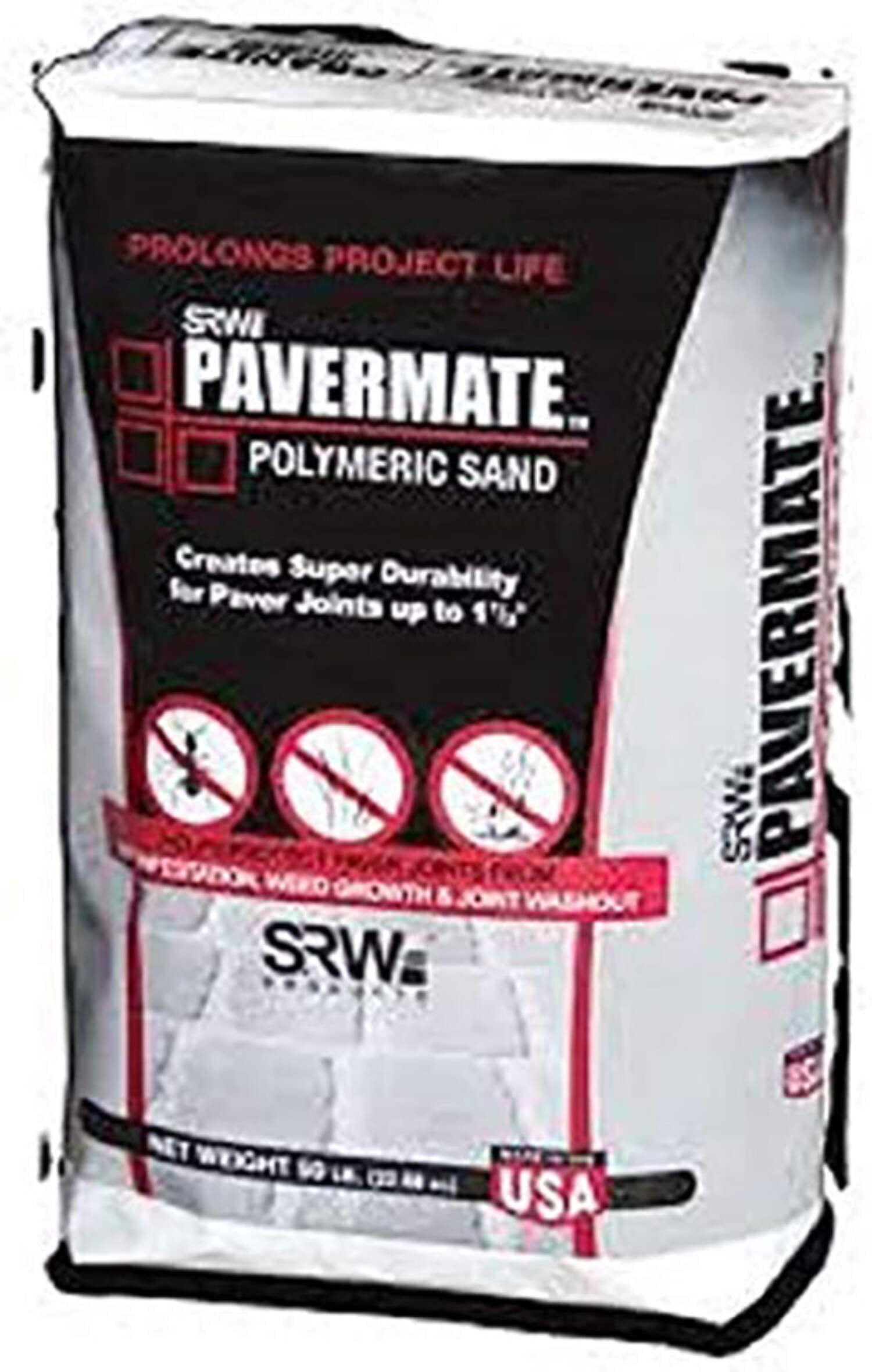 SRW Pavermate Zero Dust Natural Gray Polymeric Paver Sand Bag, Large, 50 lb