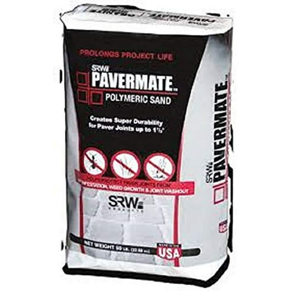 SRW Pavermate Zero Dust Natural Gray Polymeric Paver Sand Bag, Large, 50 lb