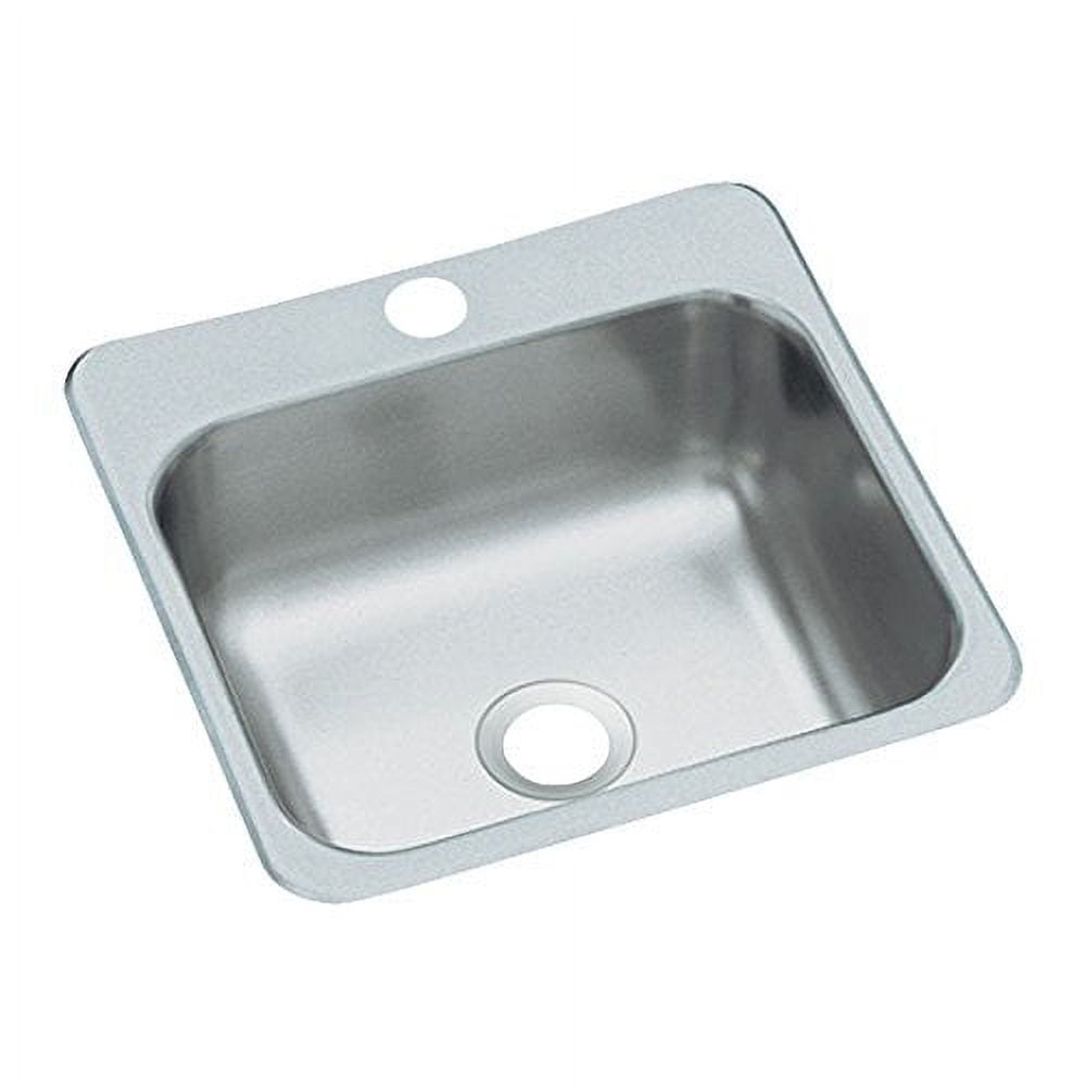 15'' L Single Bowl Stainless Steel Kitchen Sink