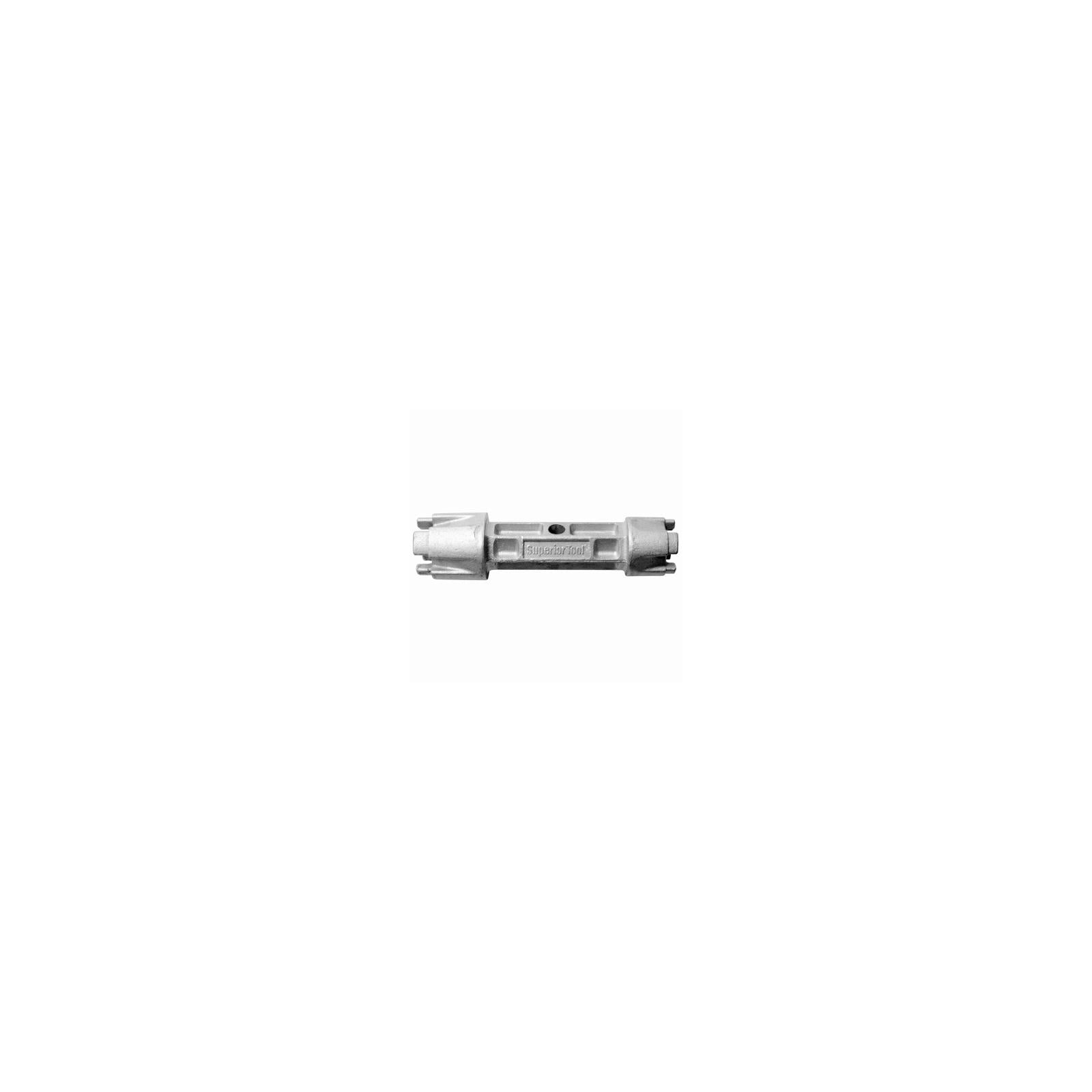 Superior Tool Drain Wrench Gray 1 pc