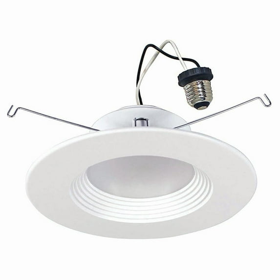 SYLVANIA LED 4" Recessed Lights, 600 Lumen, Dimmable 3000K, 4 Pk