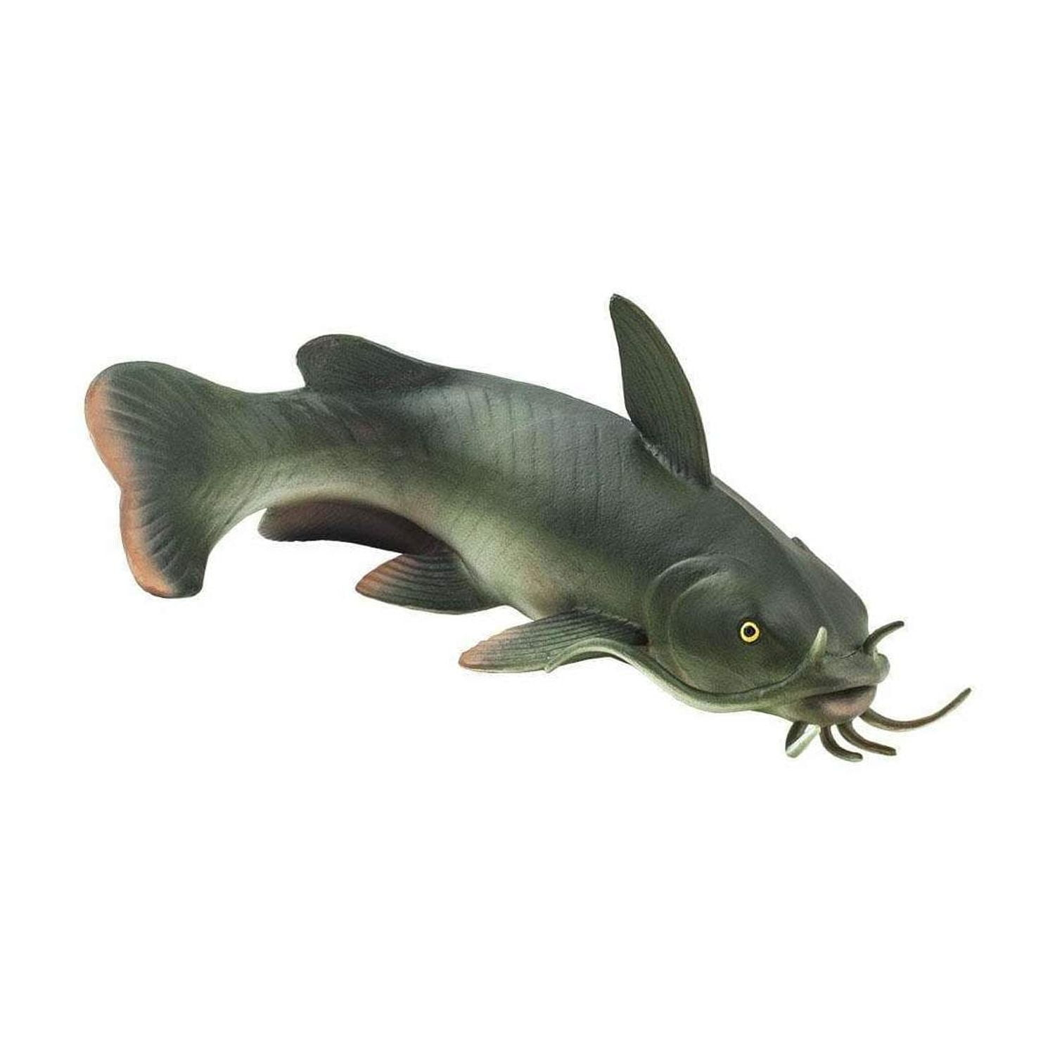 Safari Ltd. Catfish Figurine - Realistic 6" Fish Figure - Educational Toy for Boys, Girls, and Kids Ages 3+