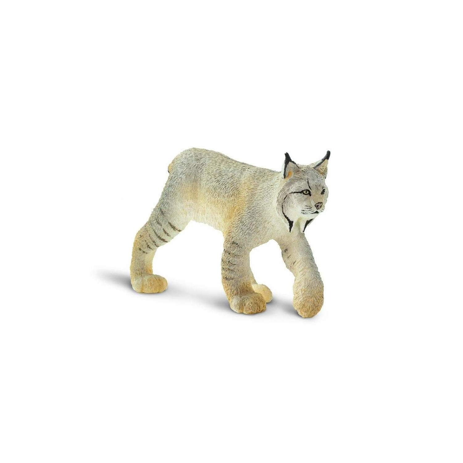 Safari Ltd. Lynx Figurine - Lifelike 3.5" Model Figure - Educational Toy for Boys, Girls, and Kids Ages 3+