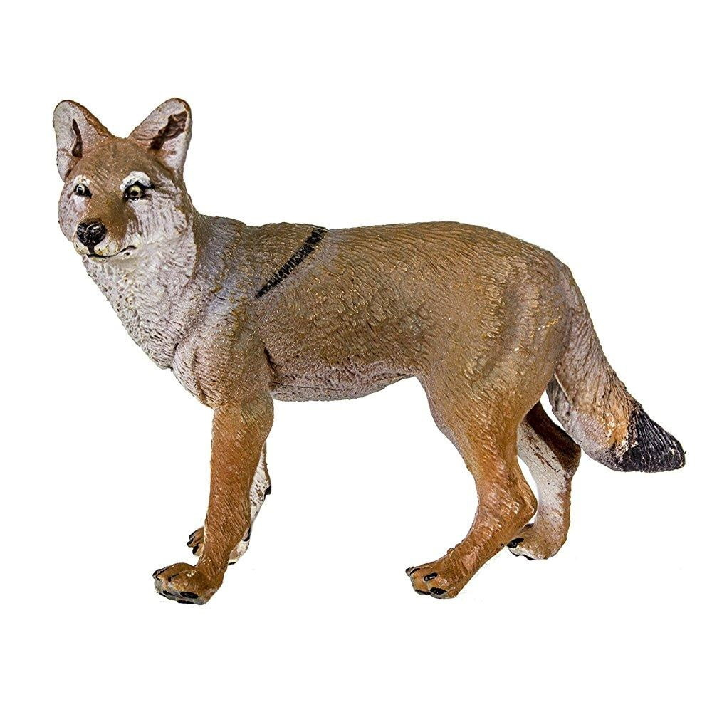 Safari Ltd Wild Safari North American Wildlife 3.75" Coyote Model Figure