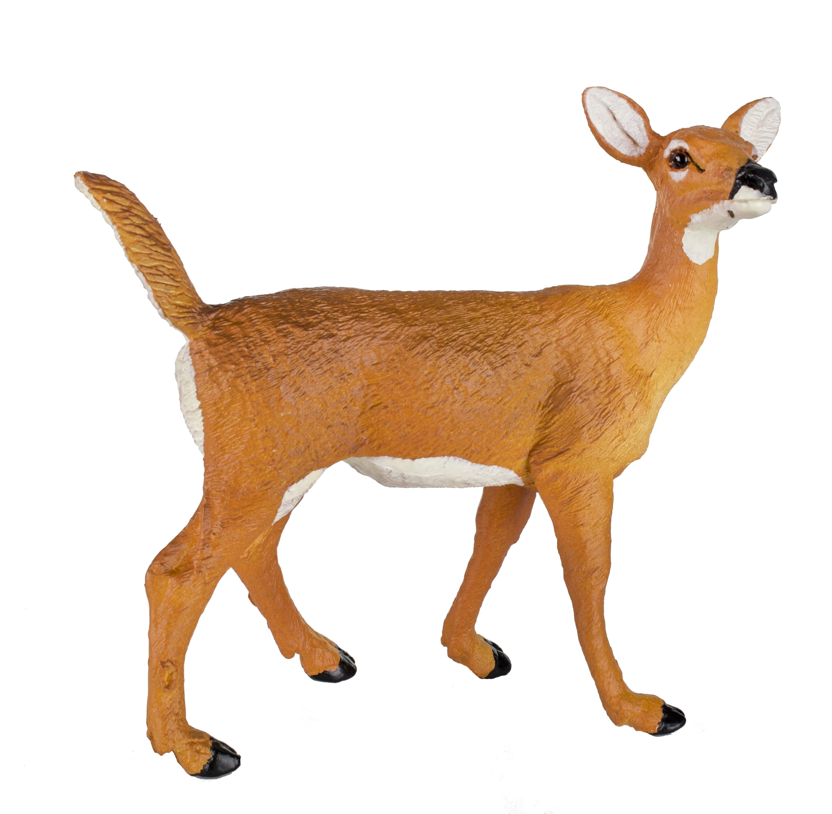Safari Ltd. Whitetail Doe Figurine - Lifelike 4.3" Model Figure - Educational Toy for Boys, Girls, and Kids Ages 3+