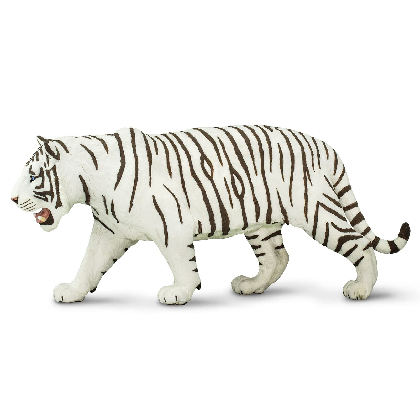 Safari Ltd. White Siberian Tiger Figurine - Realistic 10" Figure - Educational Toy for Boys, Girls, & Kids Ages 3+