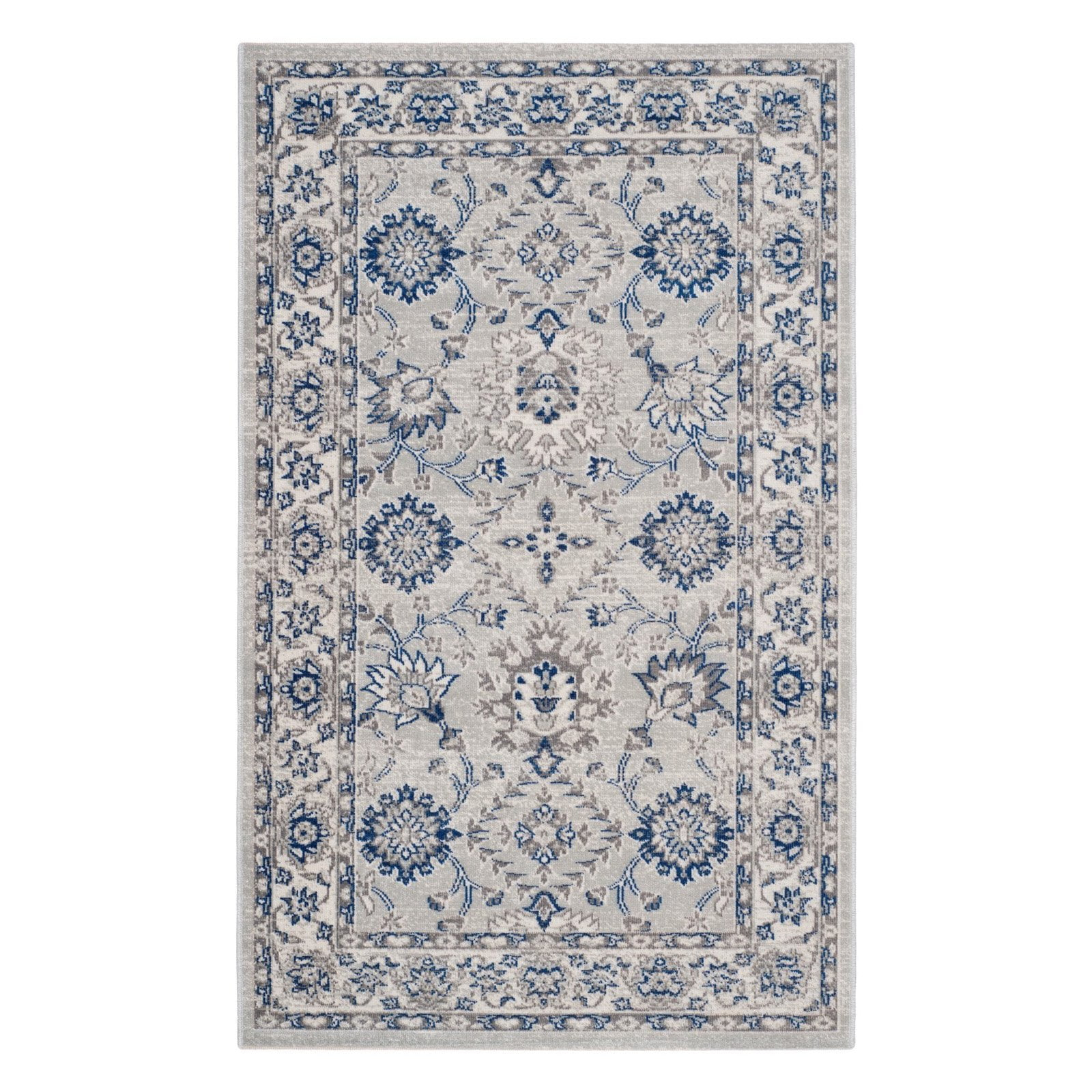 SAFAVIEH Artisan Cheshunt Oriental Area Rug, Silver/Ivory, 3' x 5'