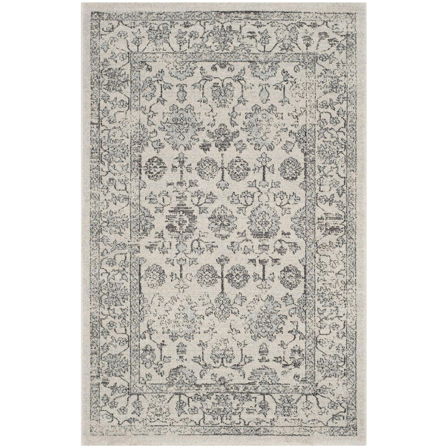 Safavieh  Carmel Gennie Vintage Boho Distressed Oriental Rug 4' x 6' 4' x 6' Indoor Living Room, Bedroom