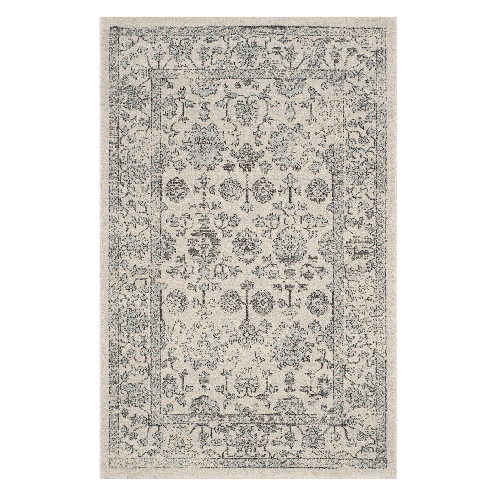 Safavieh  Carmel Gennie Vintage Boho Distressed Oriental Rug 4' x 6' 4' x 6' Indoor Living Room, Bedroom