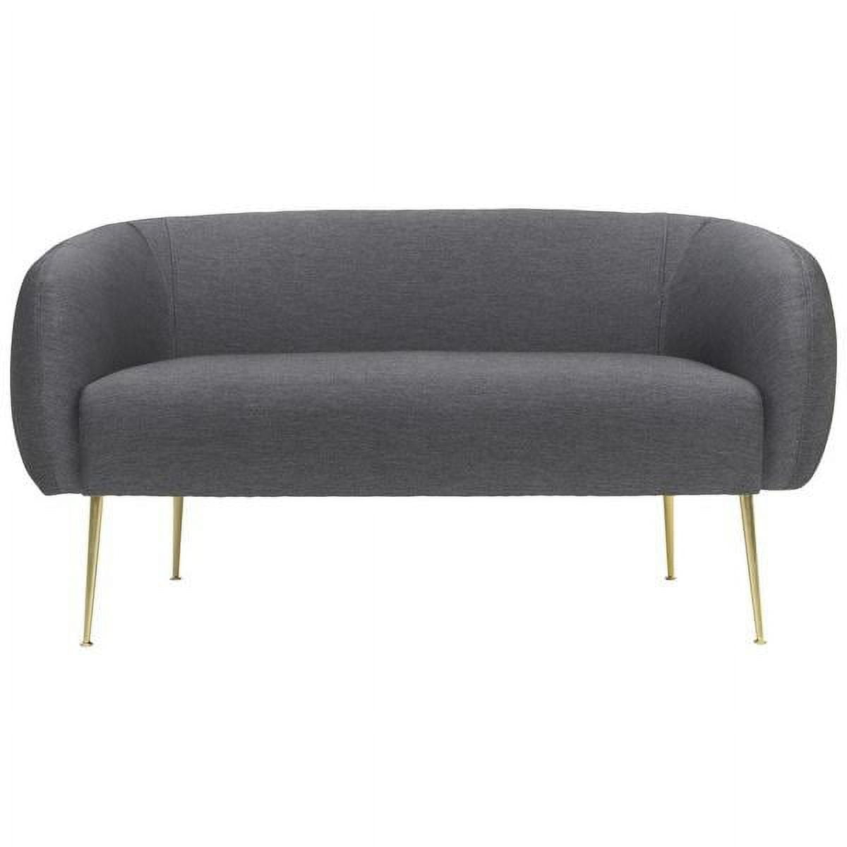 Safavieh  Couture High Line Collection Alena Stone Polyester Blend Loveseat