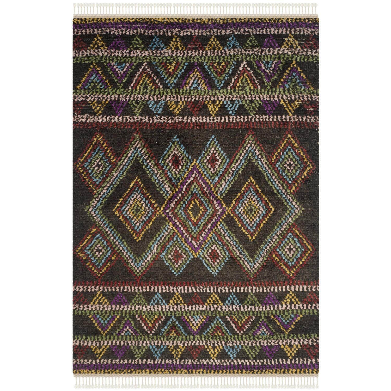 Safavieh  Hand-knotted Kenya Amiah Southwestern Tribal Wool Rug 6' x 9' 6' x 9'