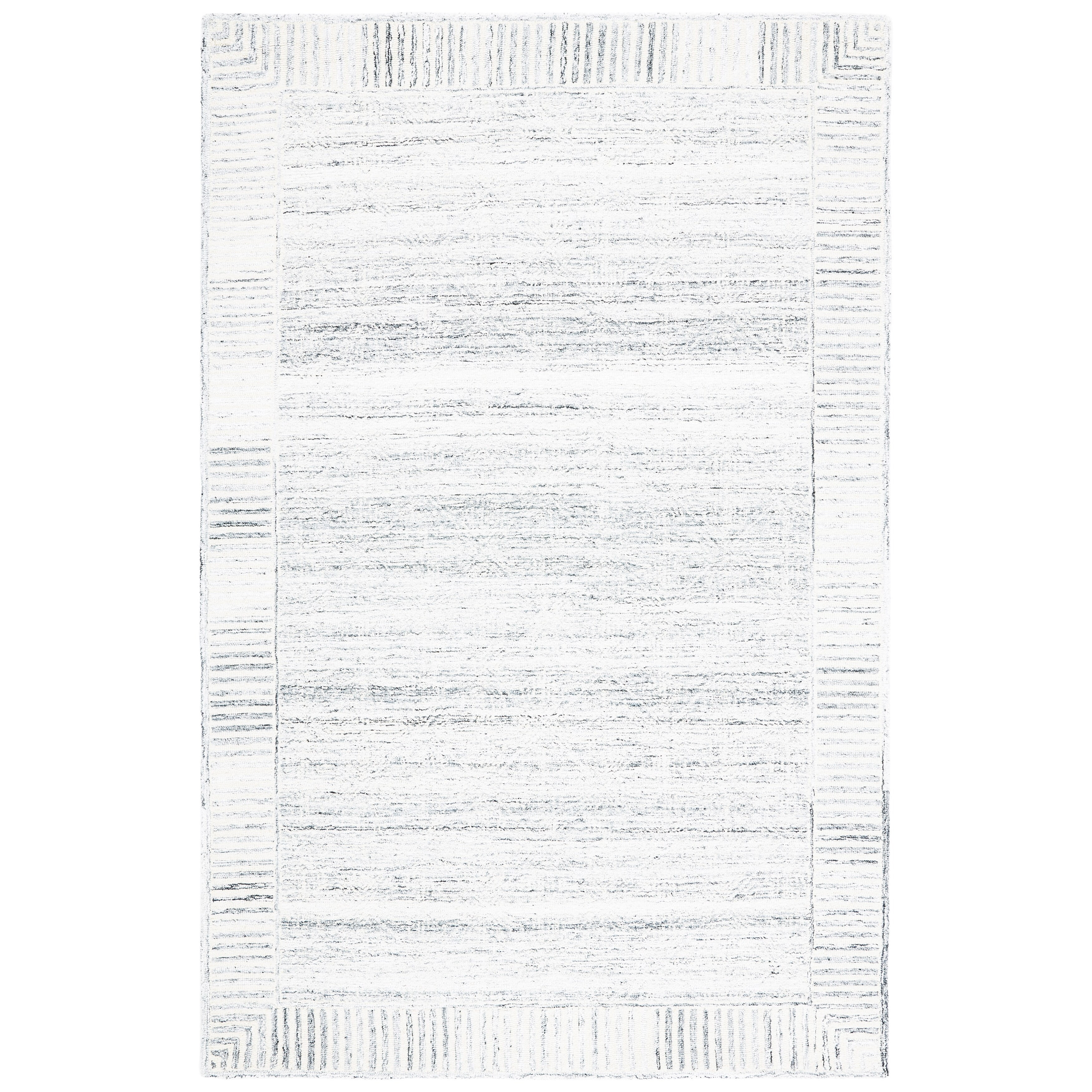 SAFAVIEH Roslyn Dacre Abstract Area Rug, Grey/Ivory, 9' x 12'