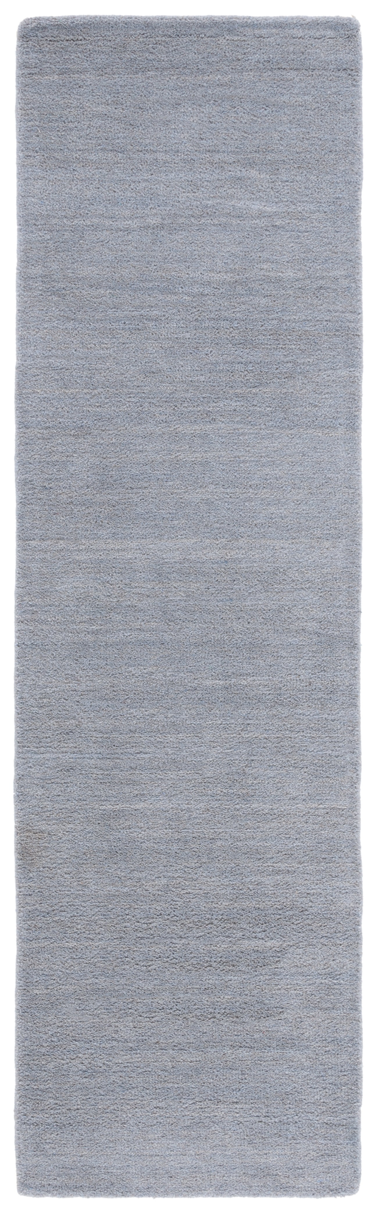 SAFAVIEH Himalaya Rachelle Solid Wool Runner Rug, Grey, 2'3" x 10'