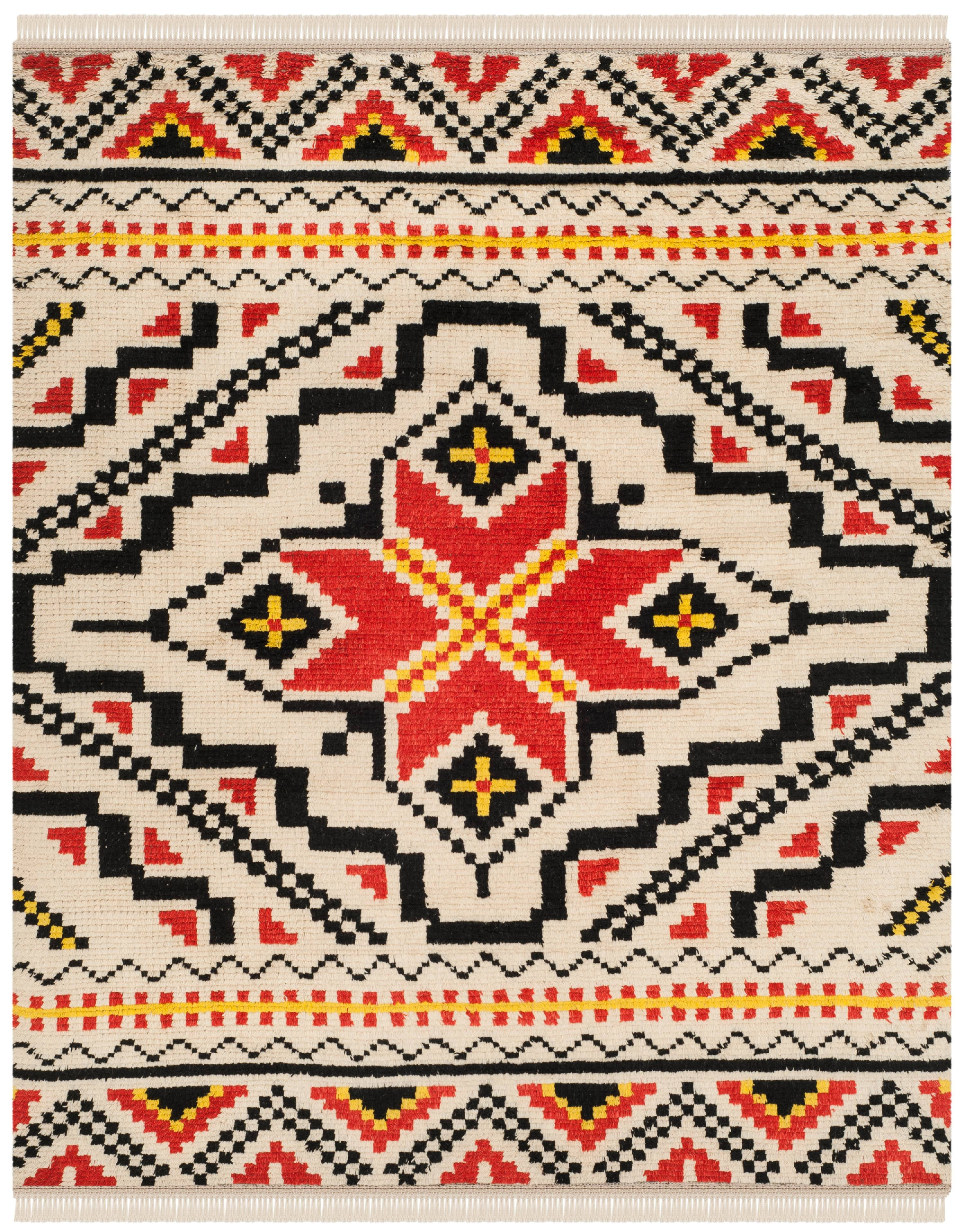 Kenya KNY844 Hand Knotted Area Rug - Multi - 8'x10' - Safavieh.