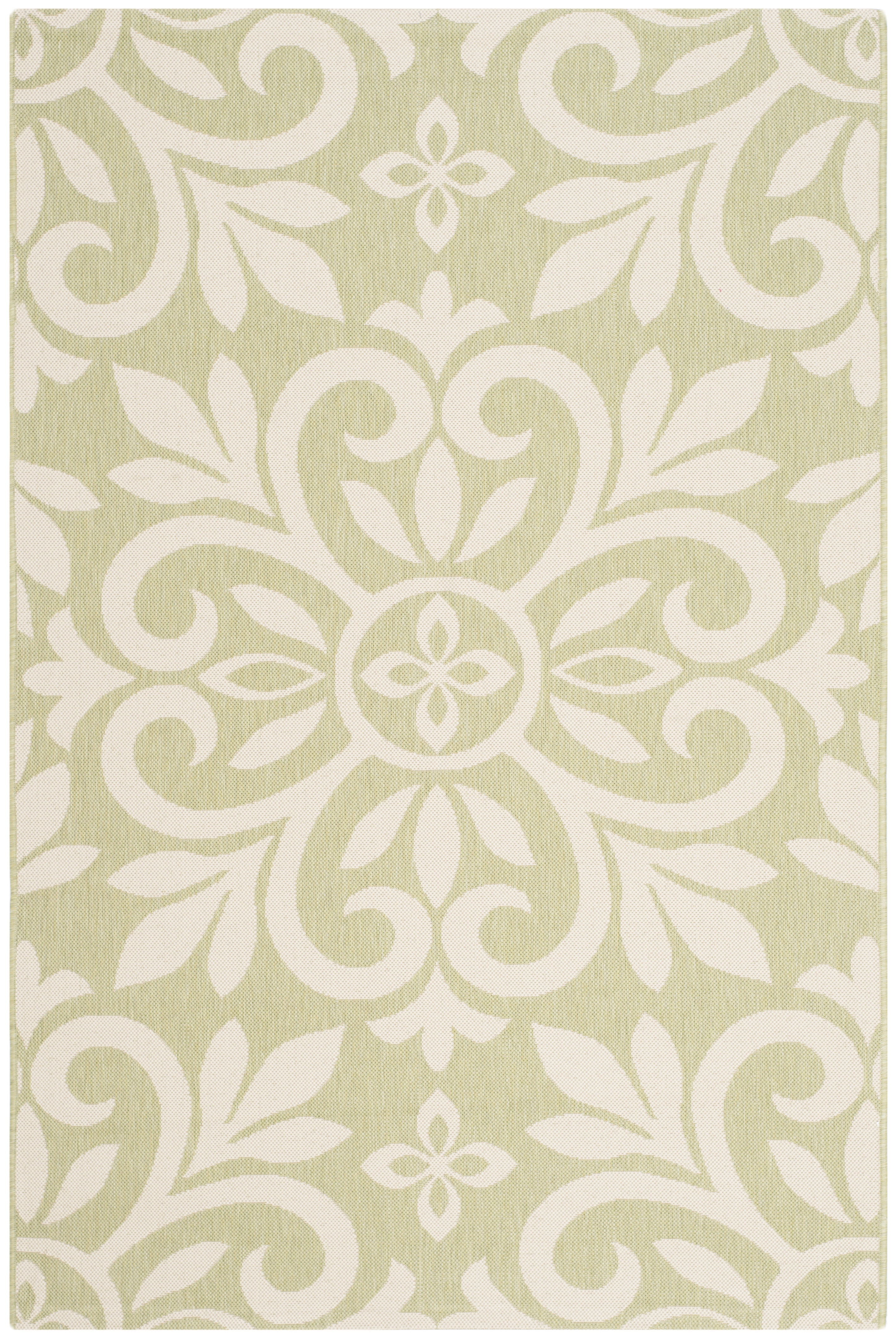 Martha Stewart Bloomfield - MSR4229 - Indoor Power Loomed Area Rugs - Beach Grass - 5'3"x7'7"